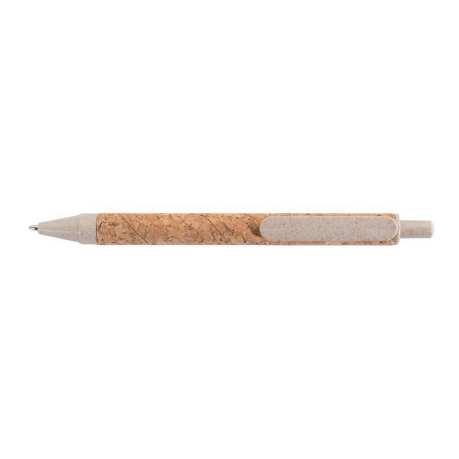 Ручка CORK кулькова з корковим корпусом, 11C01BC02