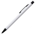 Ручка металева ARIA з soft touch, зеркальний лого, 11N17B095