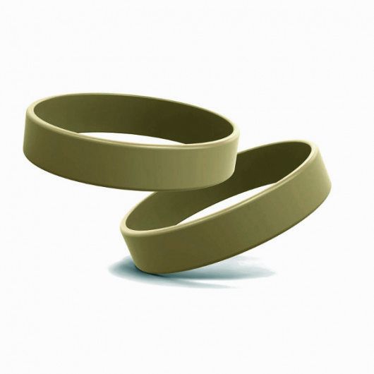 Промо браслет FORUM 202*12*1,2, силікон, 17BO100SL