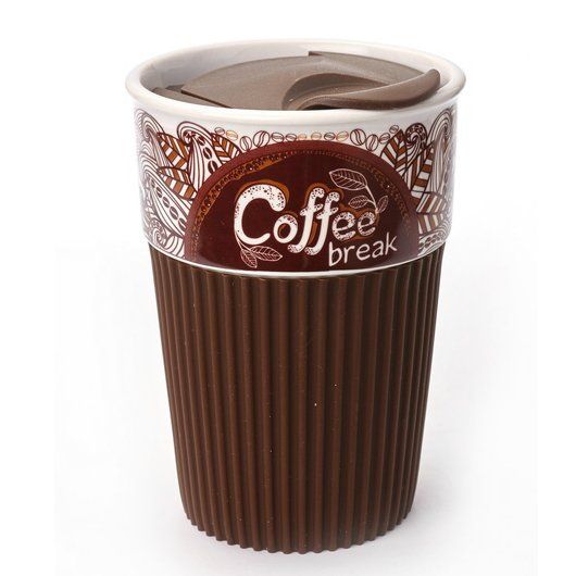 Горнятко з резинкою Coffee break, 51K025C80CB