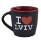 Горнятко I Love Lviv колір чорний, 51K034M91ILL