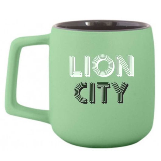 Горнятко LION CITY керамічне кольорове, 51K073M4HLC