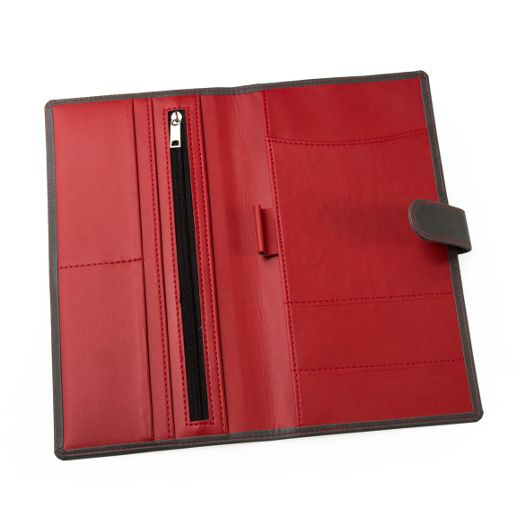 Портмоне з хлястиком з RFID Protect ПРІНТ, DP612RHR1