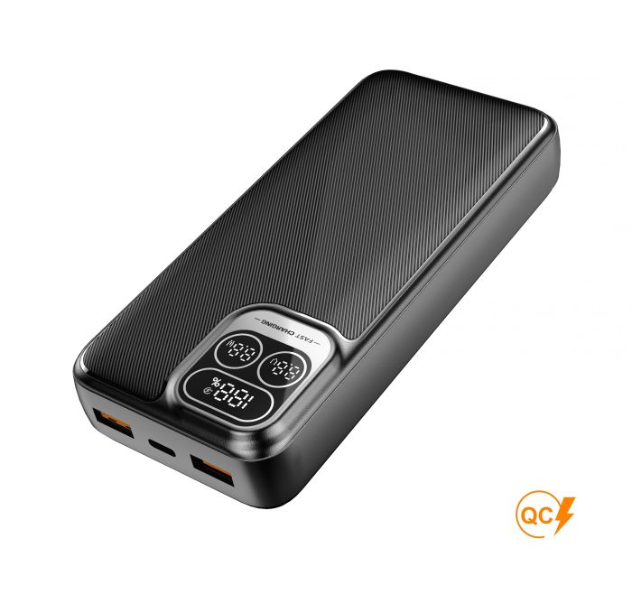 Універсальний зарядний пристрій Optimus 20000 mAh, TM TEG, 108042-08