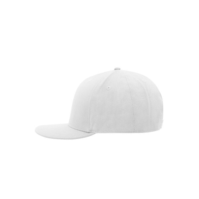 Кепка 6-панельна з прямим козирком, Cap Style , MB6634WHWHZ9